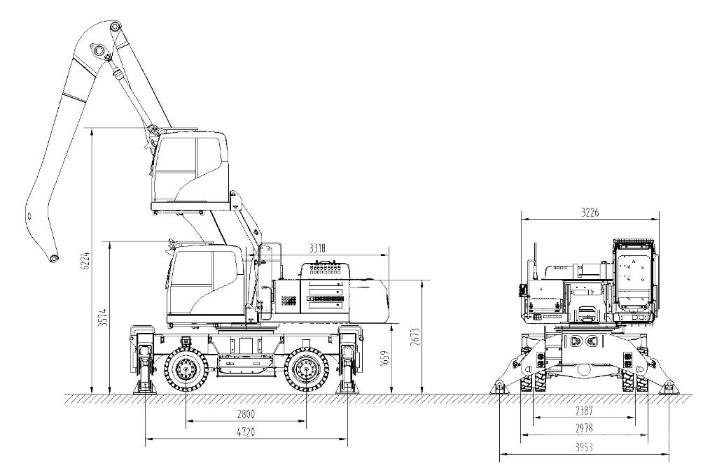 Sany SMHW30G5 Materialehåndteringsmaskiner