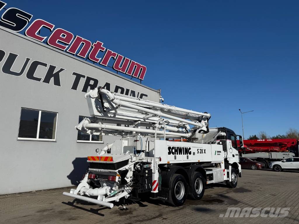 Mercedes-Benz Arocs 2636 Schwing 28-4 m S28X Betonpomptrucks