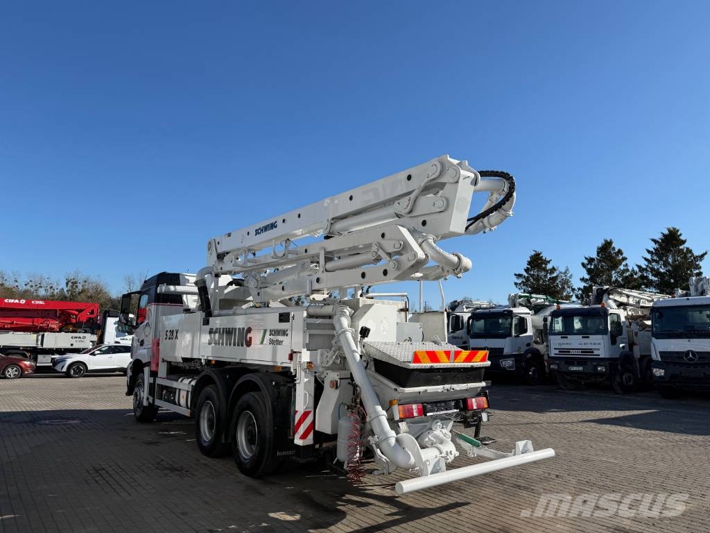 Mercedes-Benz Arocs 2636 Schwing 28-4 m S28X Betonpomptrucks