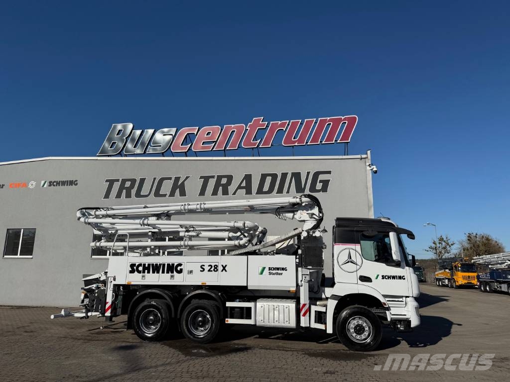 Mercedes-Benz Arocs 2636 Schwing 28-4 m S28X Betonpomptrucks