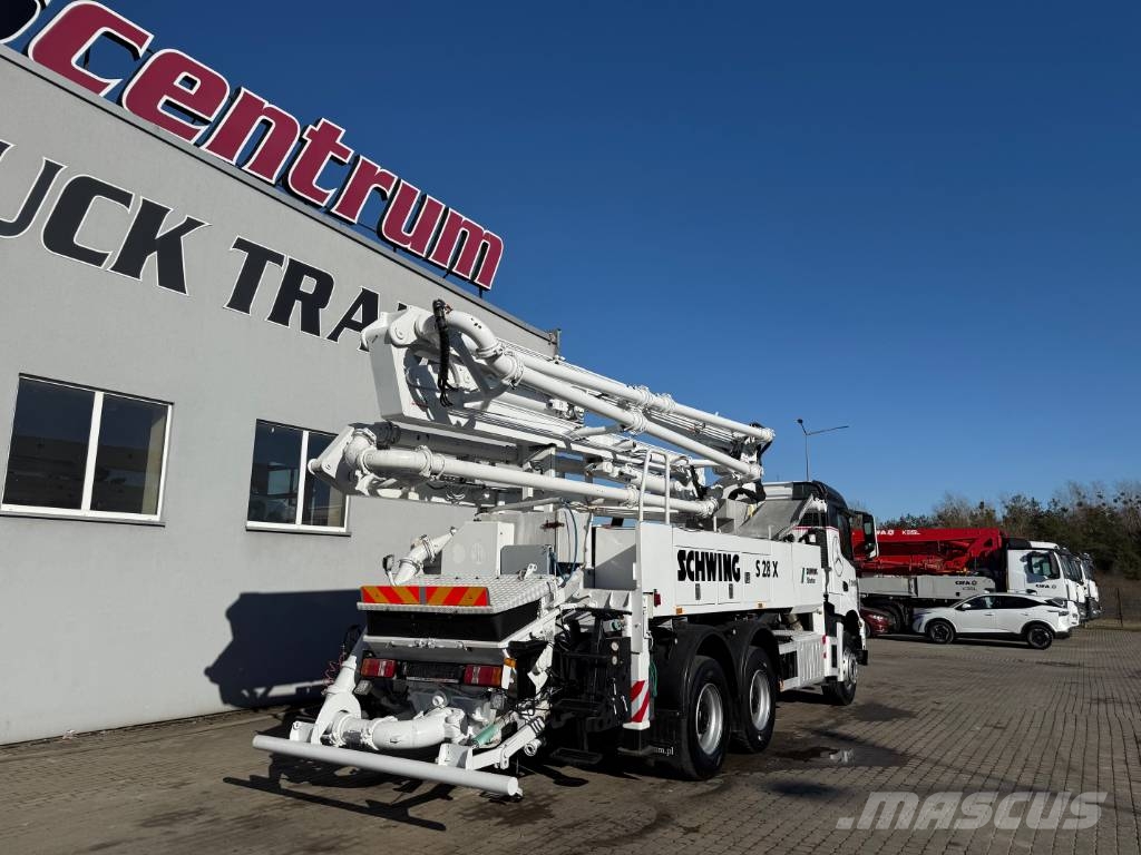Mercedes-Benz Arocs 2636 Schwing 28-4 m S28X Betonpomptrucks