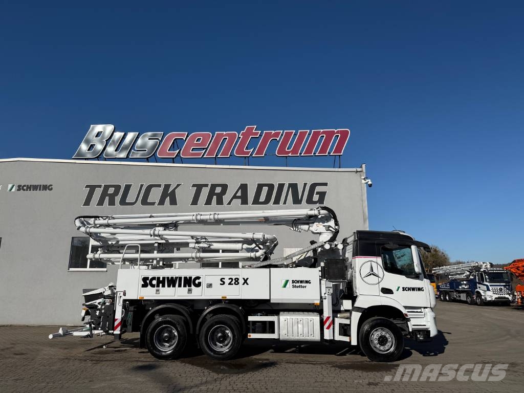 Mercedes-Benz Arocs 2636 Schwing 28-4 m S28X Betonpomptrucks
