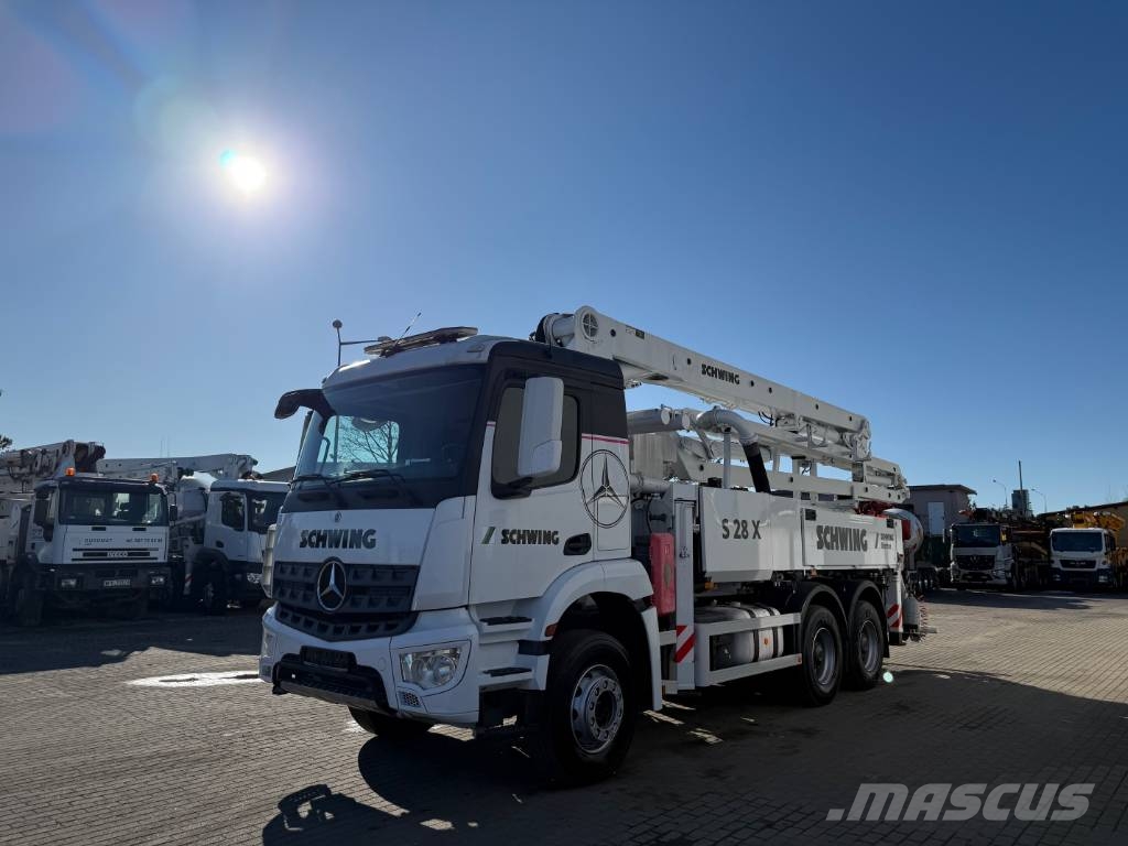 Mercedes-Benz Arocs 2636 Schwing 28-4 m S28X Betonpomptrucks