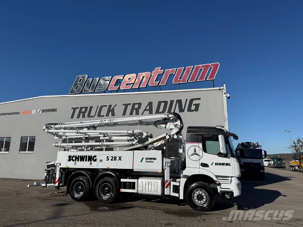 Mercedes-Benz Arocs 2636 Schwing 28-4 m S28X Betonpomptrucks