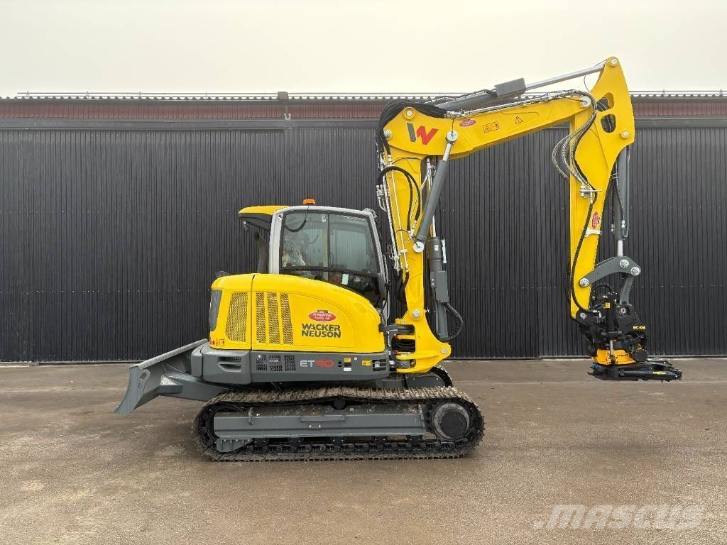 Wacker Neuson ET 90 / EC209 / MIG 2 / S45 / C-Smörj / Stålband حفارات وسط 7 طن - 12 طن