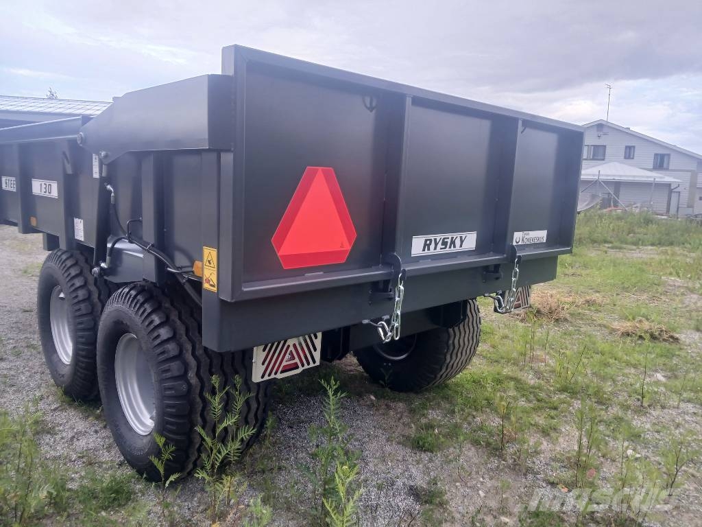 Rysky 130 Steel Maansiirtovaunu Ανατρεπόμενες ρυμούλκες