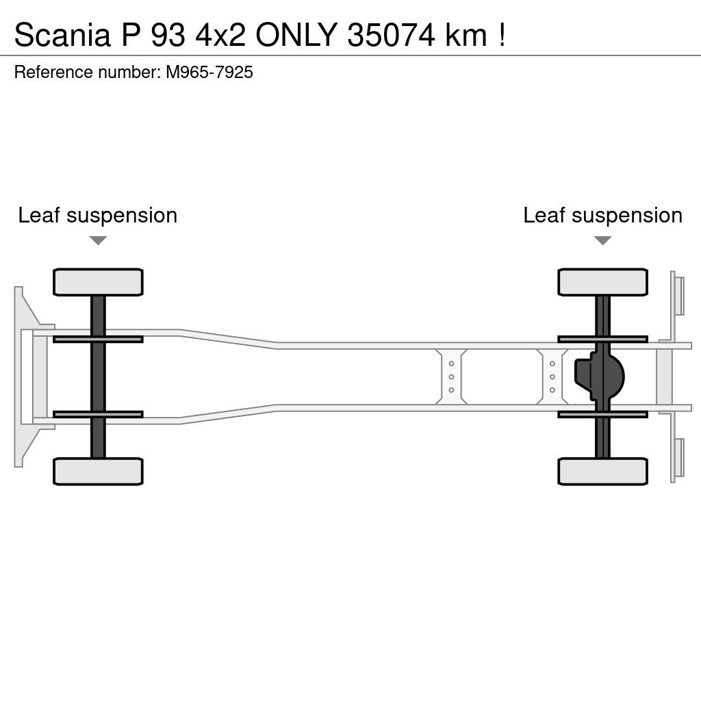 Scania P 93 4x2 ONLY 35074 km ! Camiones de bomberos