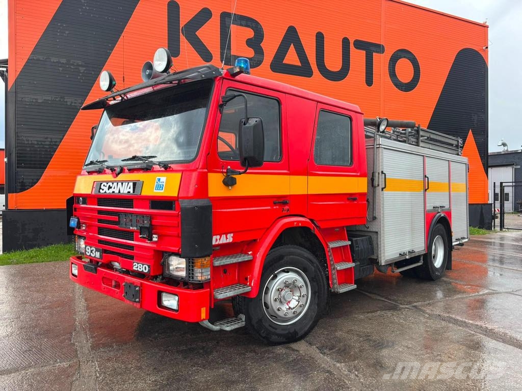 Scania P 93 4x2 ONLY 35074 km ! Camion Pompieri