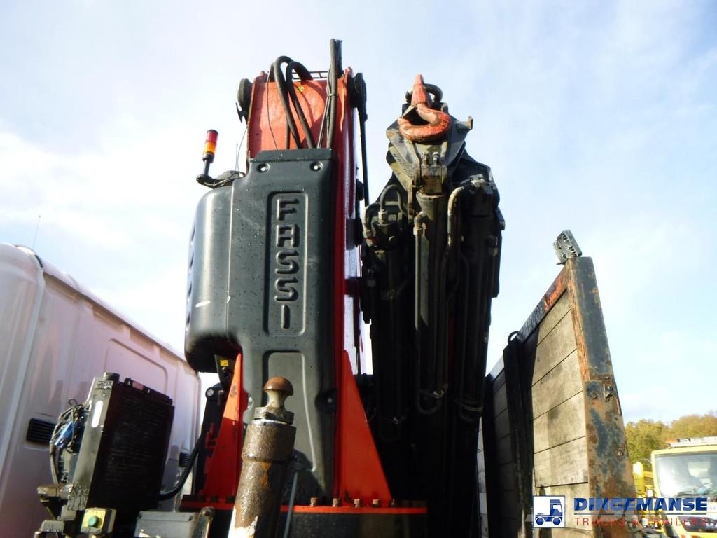 Scania P 400 8X2 RHD + Fassi F600 Kranen voor alle terreinen