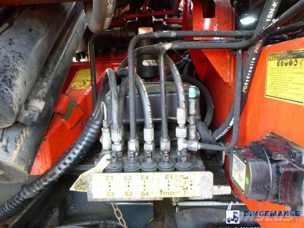 Scania P 400 8X2 RHD + Fassi F600 Kranen voor alle terreinen