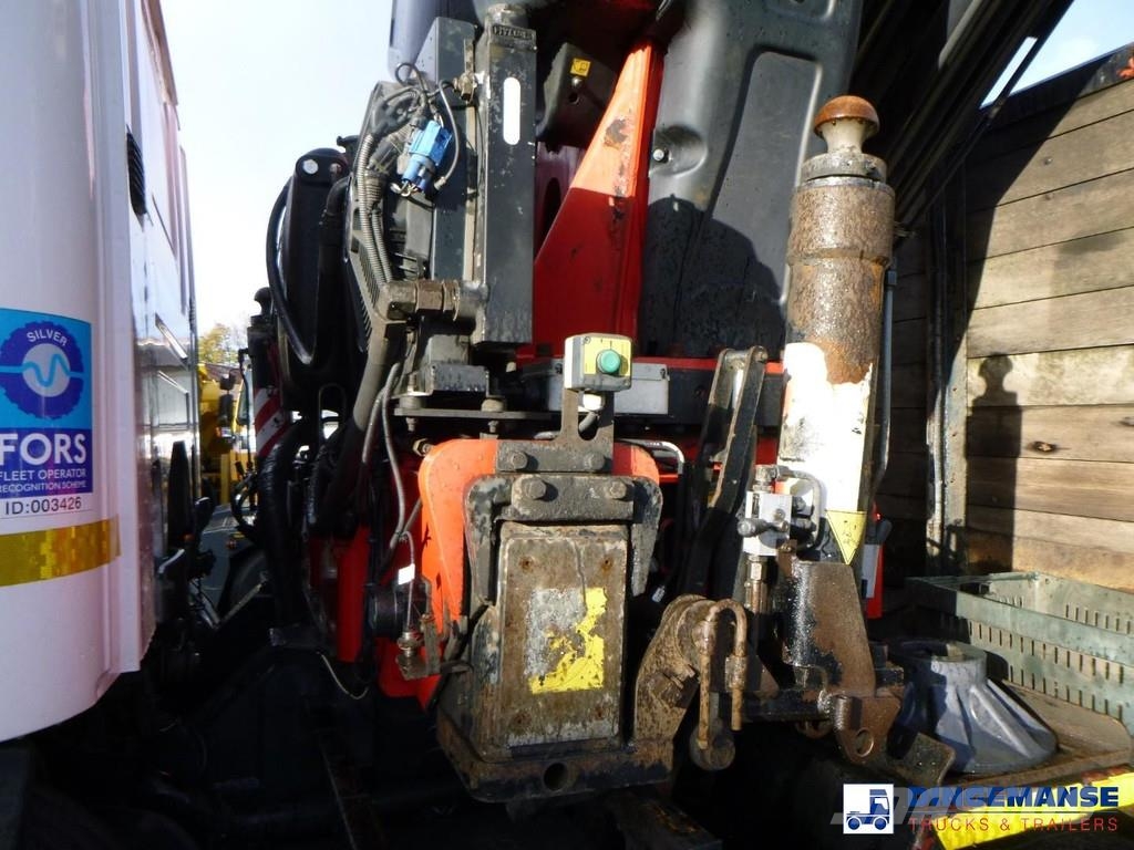 Scania P 400 8X2 RHD + Fassi F600 Kranen voor alle terreinen