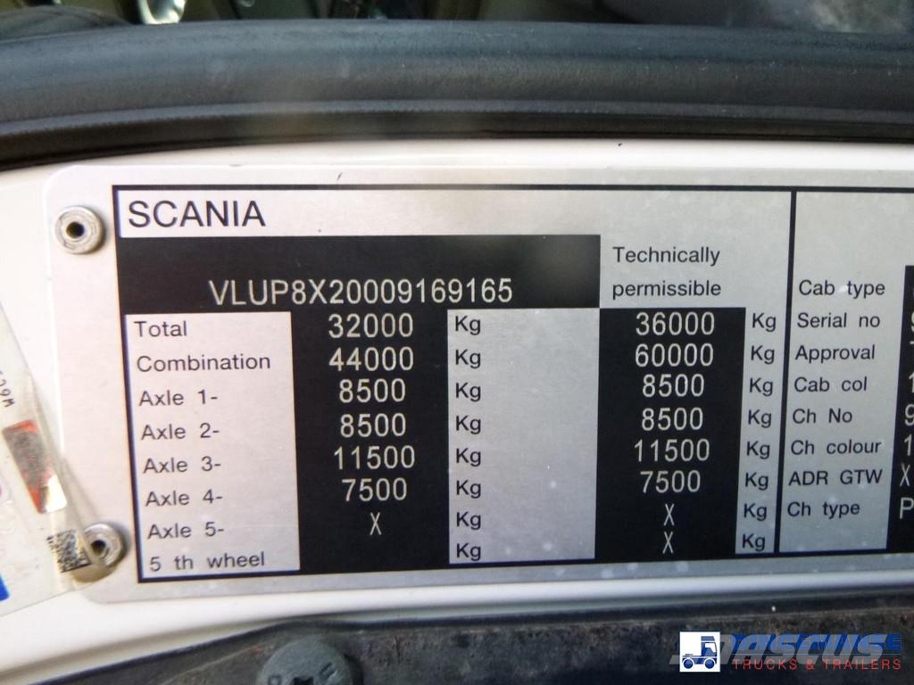 Scania P 400 8X2 RHD + Fassi F600 Kranen voor alle terreinen