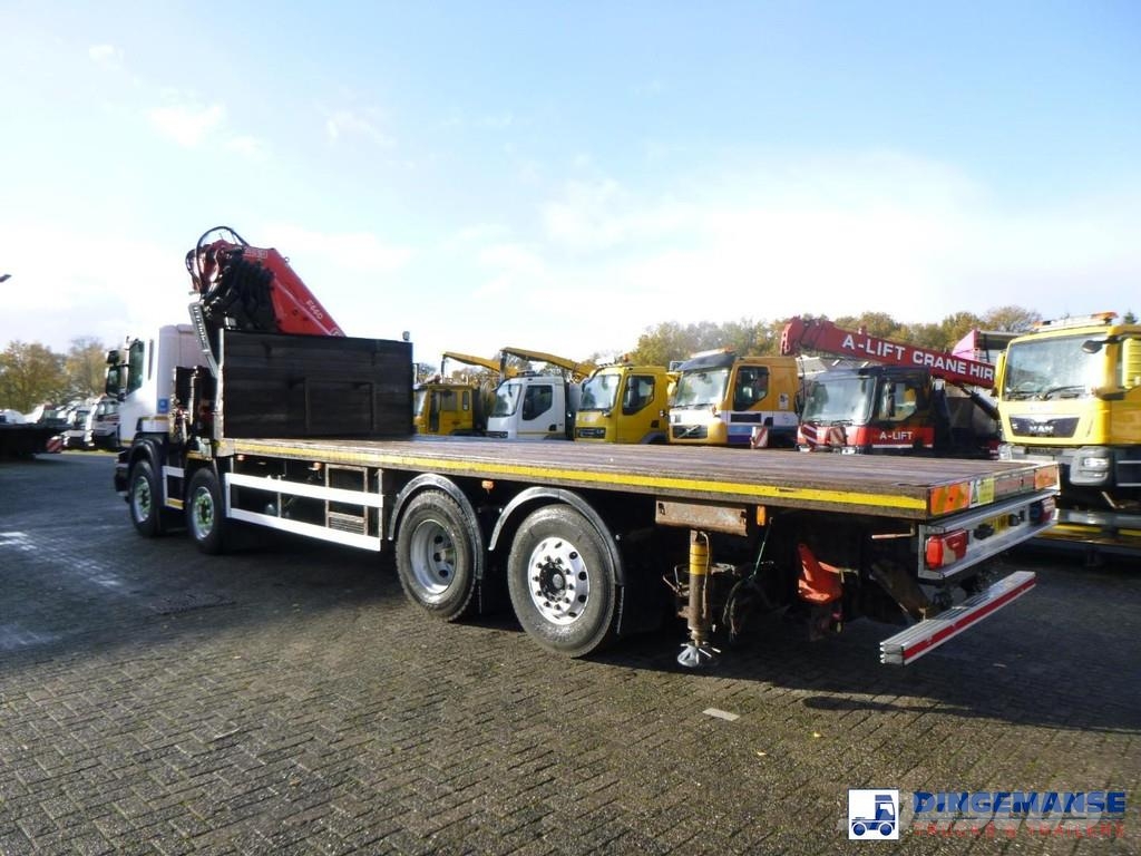 Scania P 400 8X2 RHD + Fassi F600 Kranen voor alle terreinen