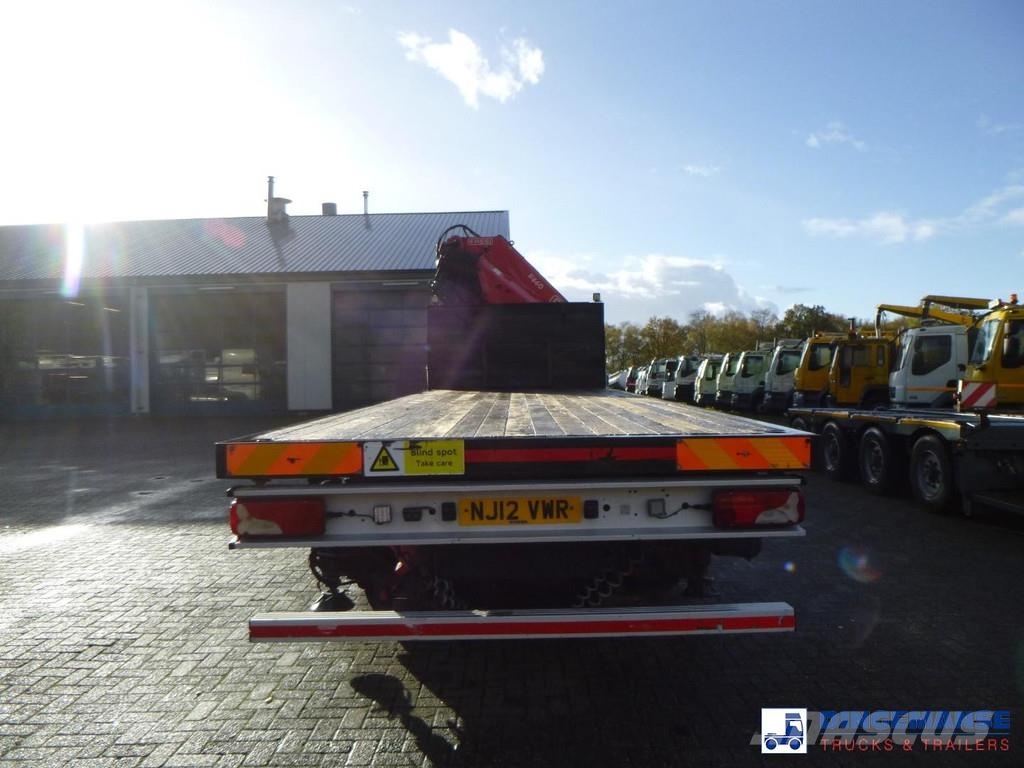 Scania P 400 8X2 RHD + Fassi F600 Kranen voor alle terreinen