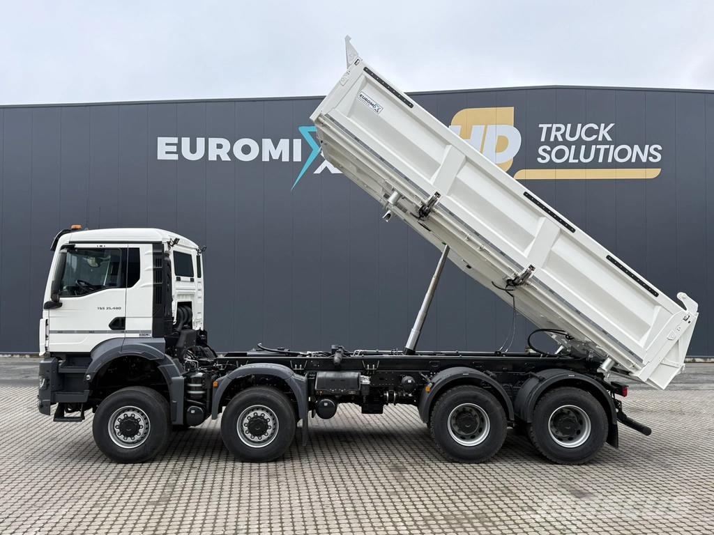 MAN TGS 35.480 MAN TGS 35.480 8x8 3-Seiten-Kipper Euro Camiones bañeras basculantes o volquetes