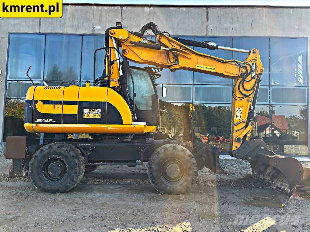 JCB JS 145 W KOPARKA KOŁOWA 2011R. | JS 130 160 313 31 Колесни екскаватори
