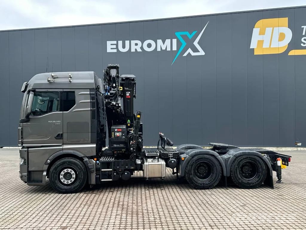 MAN TGX 33.580 MAN TGX 33.580 6x4 Kran Hiab 302-6 + Ji All-Terrain-Krane