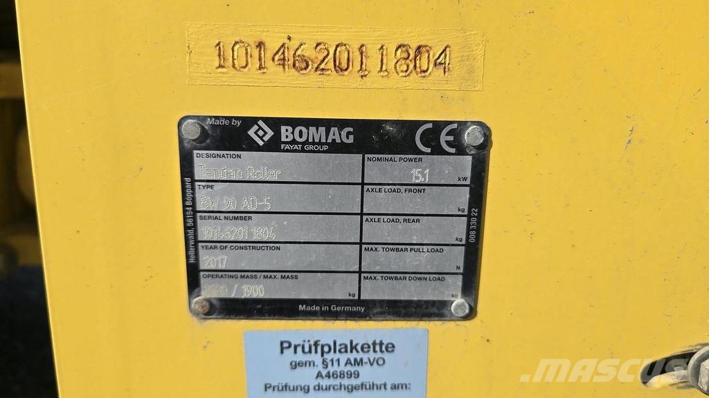 Bomag Tandemwalze BW 90 AD-5 Дорожные катки