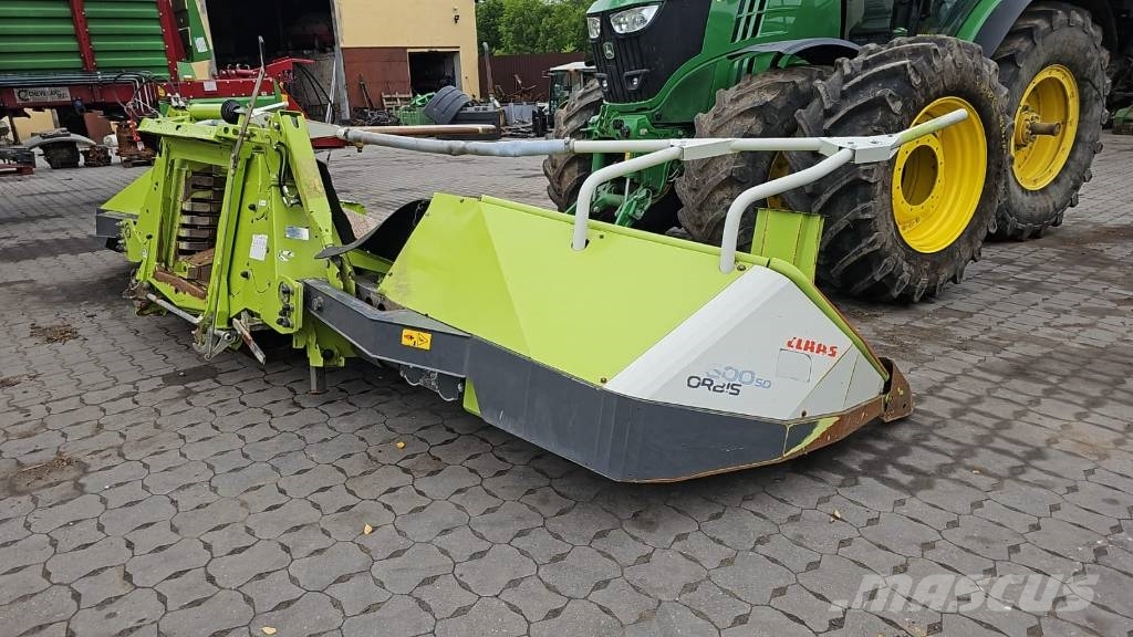 CLAAS model orbis 600sd 2015 Lisavarustus ja komponendid