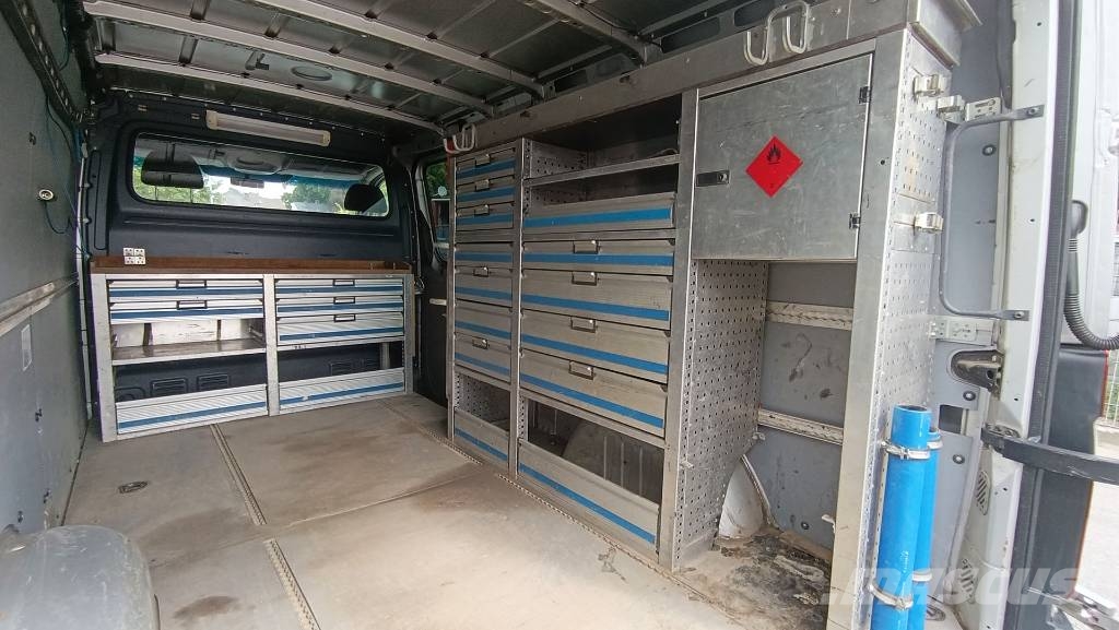 Mercedes-Benz 313 Sprinter, Werkstattschränke, Klima, Webasto Lette lastebiler