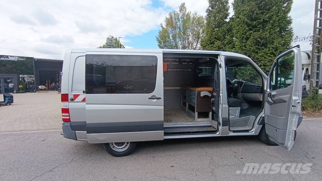 Mercedes-Benz 313 Sprinter, Werkstattschränke, Klima, Webasto Lette lastebiler