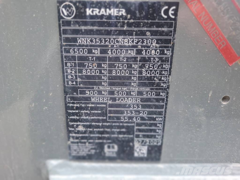 Kramer 5075 Φορτωτές με λάστιχα (Τροχοφόροι)