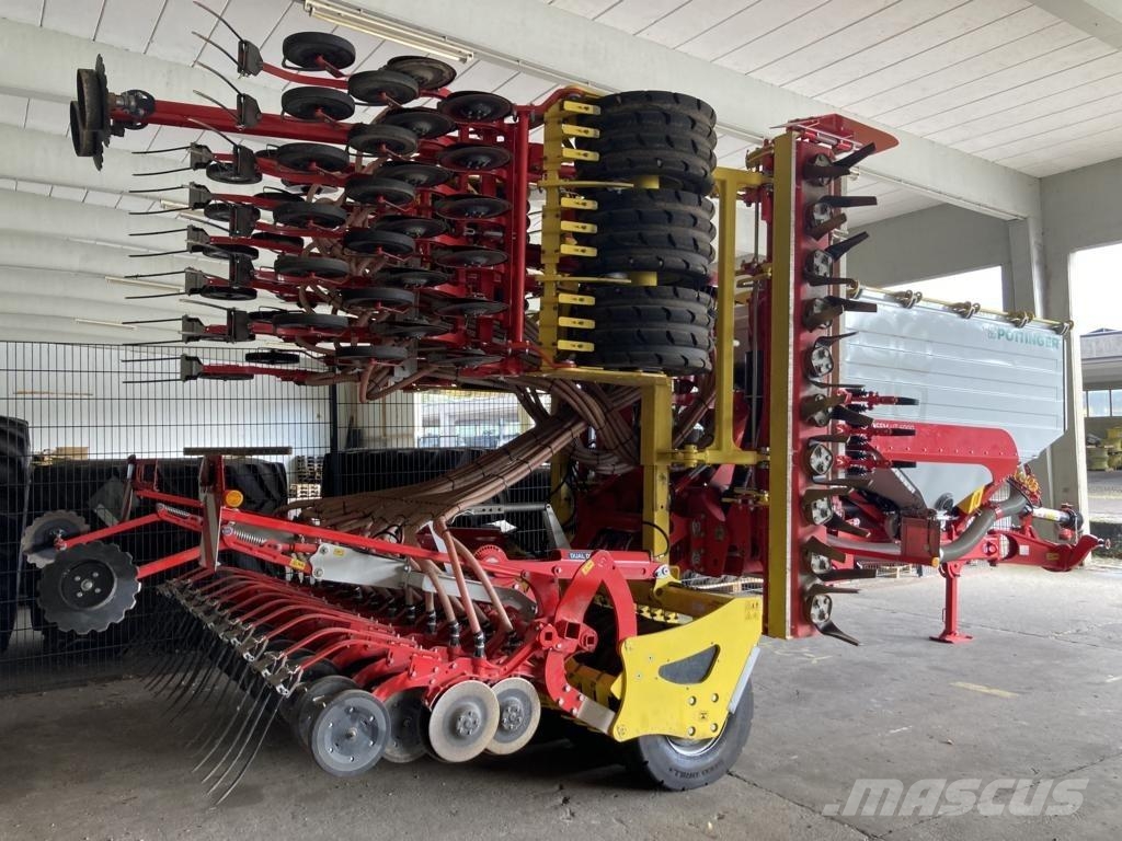 Pöttinger AEROSEM VT 6000 DD Kombinované sejačky