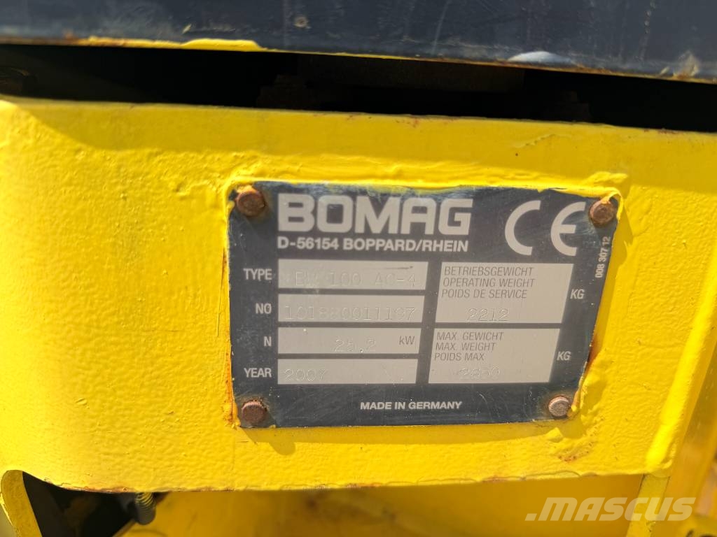 Bomag BW100 AC-4 Dvojni valjarji