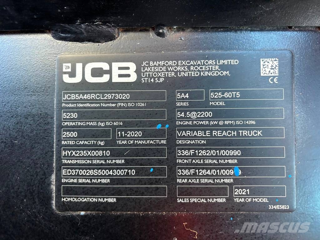 JCB 525-60 Teleskoplader