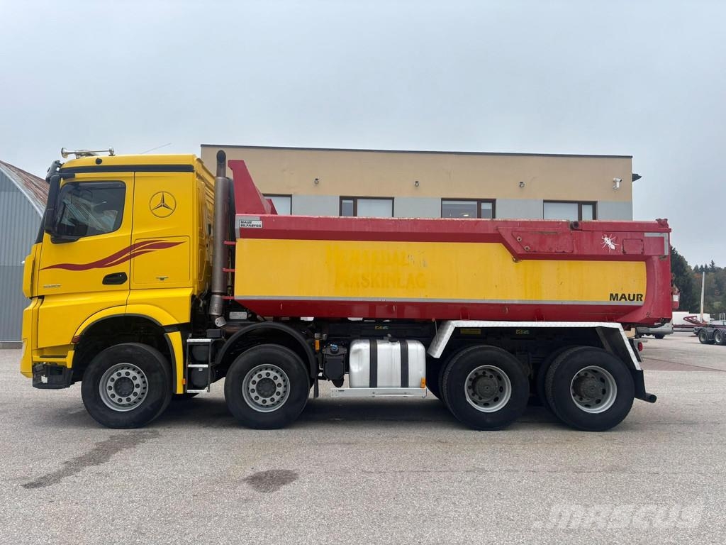 Mercedes-Benz AROCS 3263 8x4/4 EURO6 + TANDEM + RETARDER + HEATI Tipper trucks