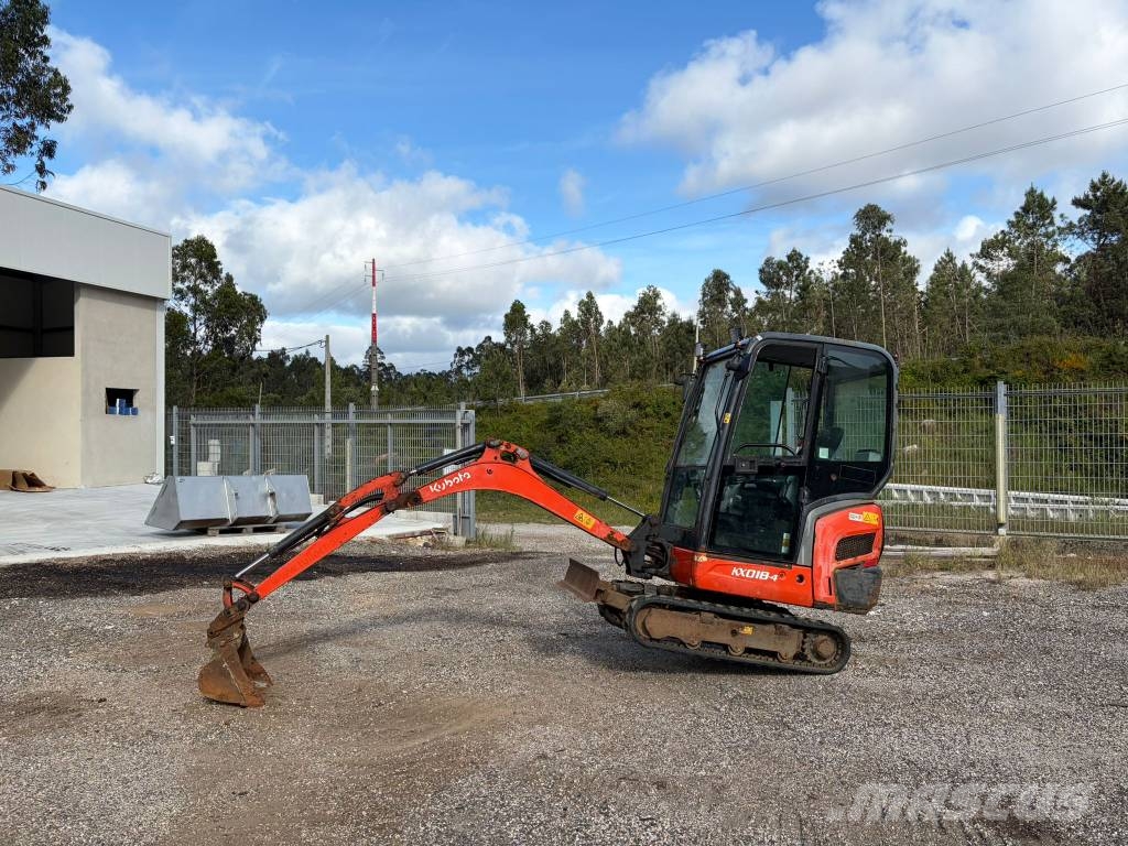 Kubota KX 018-4 Мини-экскаваторы