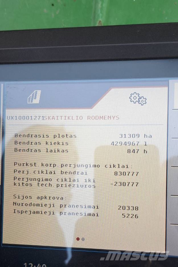 Amazone UX 6201 Super Vučene prskalice