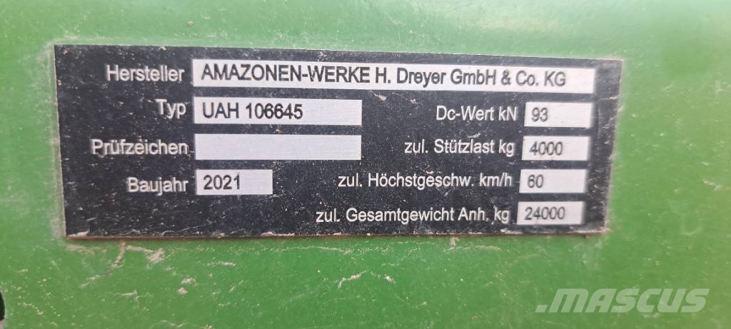 Amazone UX 6201 Super Vučene prskalice