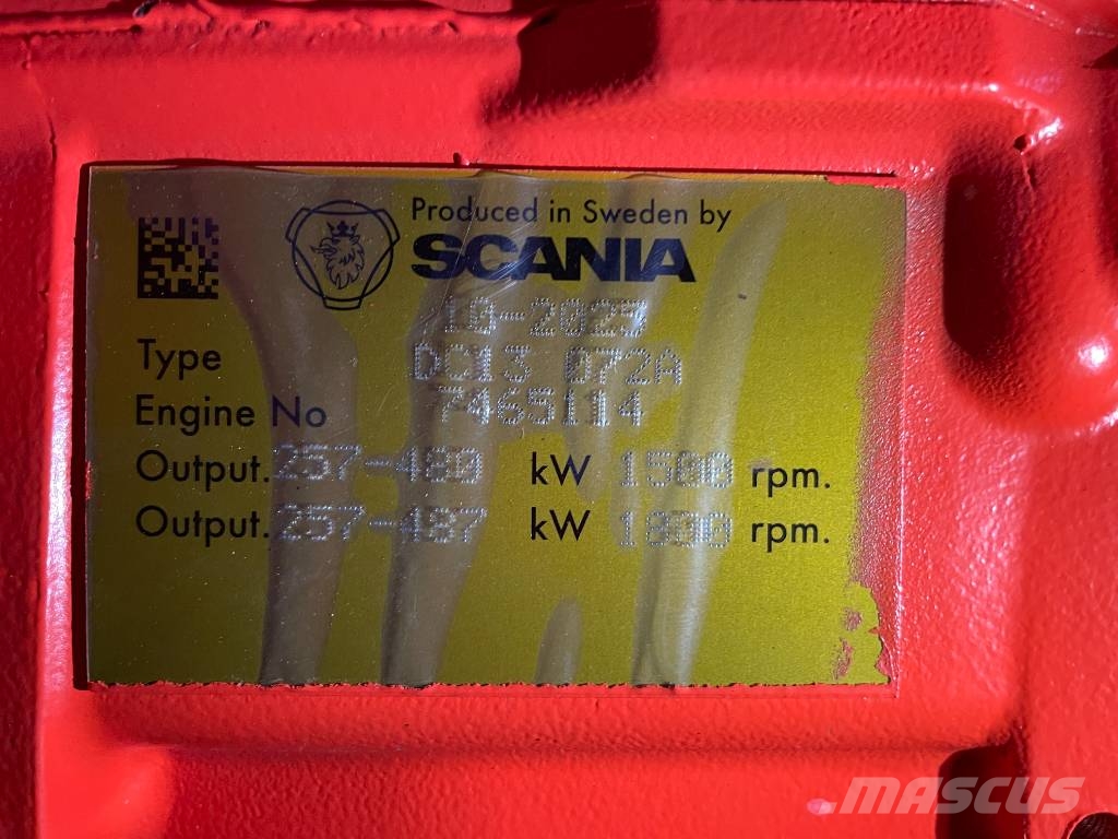 Scania DC13 072A - 440 kVA Generator - DPX-19762 Geradores a diesel