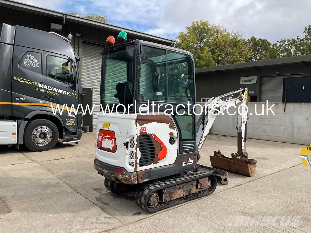 Bobcat E 19 Mini bagri <7t