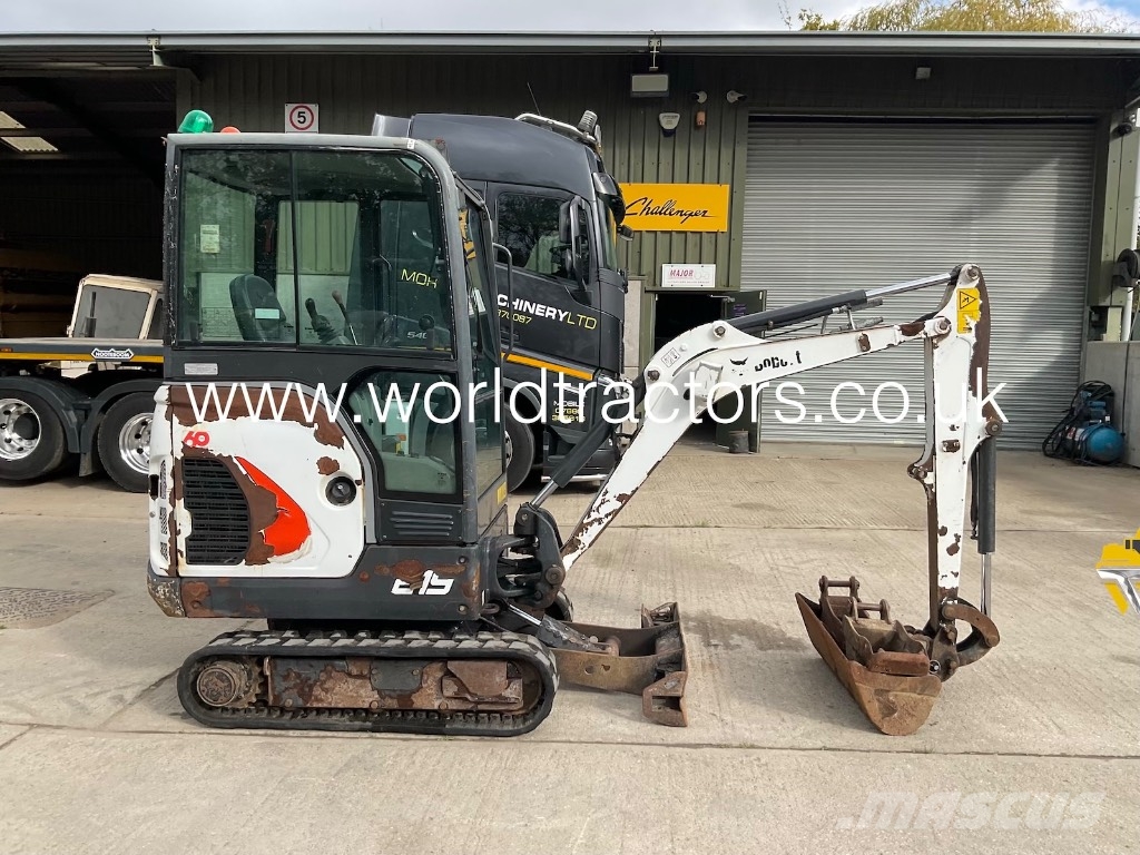 Bobcat E 19 Mini bagri <7t