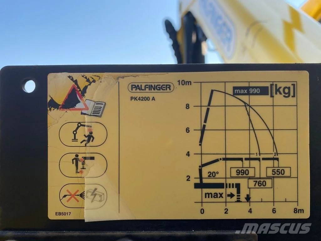 Renault D7.5 180 4X2 + PALFINGER PK 4200 KRAAN/KRAN/CRANE/ Kamioni sa kranom