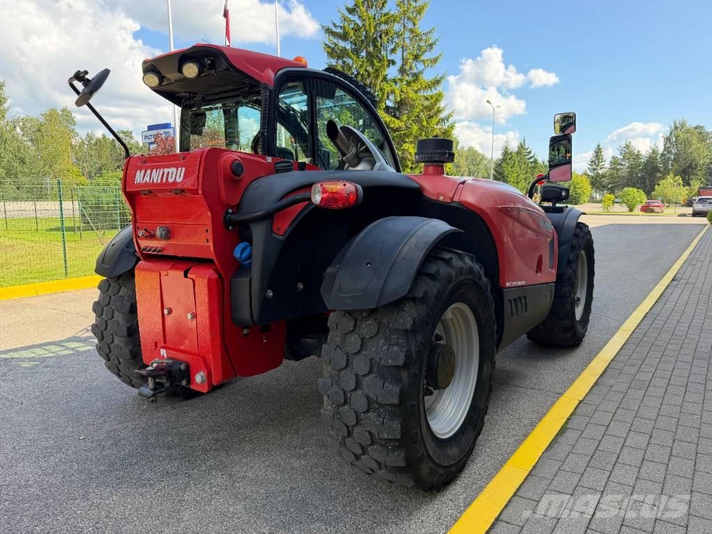 Manitou MLT 737-130 PS + معدات مناولة لأغراض الزراعة