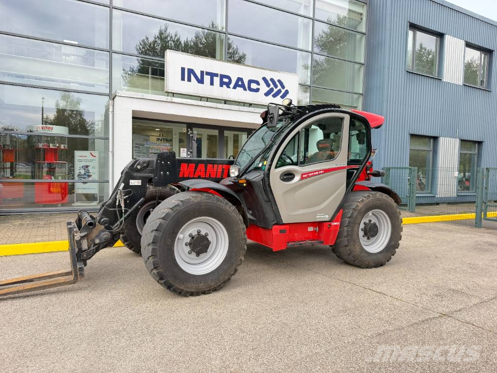 Manitou MLT 737-130 PS + Сельскохозяйственные телескопические погрузчики