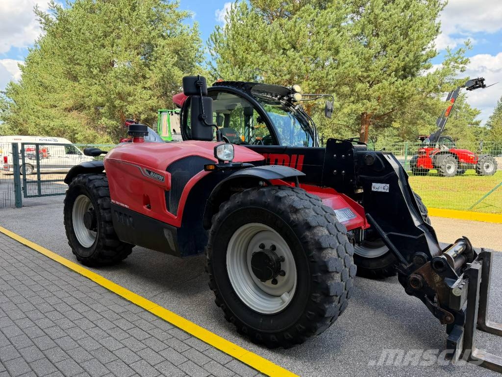 Manitou MLT 737-130 PS + معدات مناولة لأغراض الزراعة