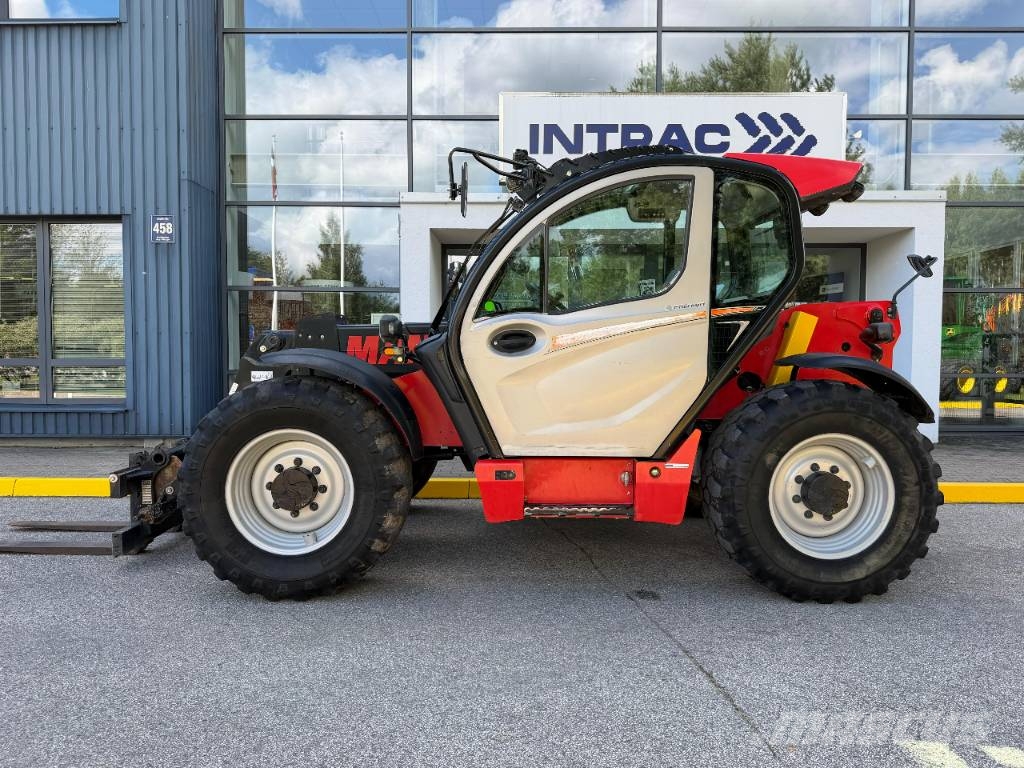Manitou MLT 737-130 PS + معدات مناولة لأغراض الزراعة