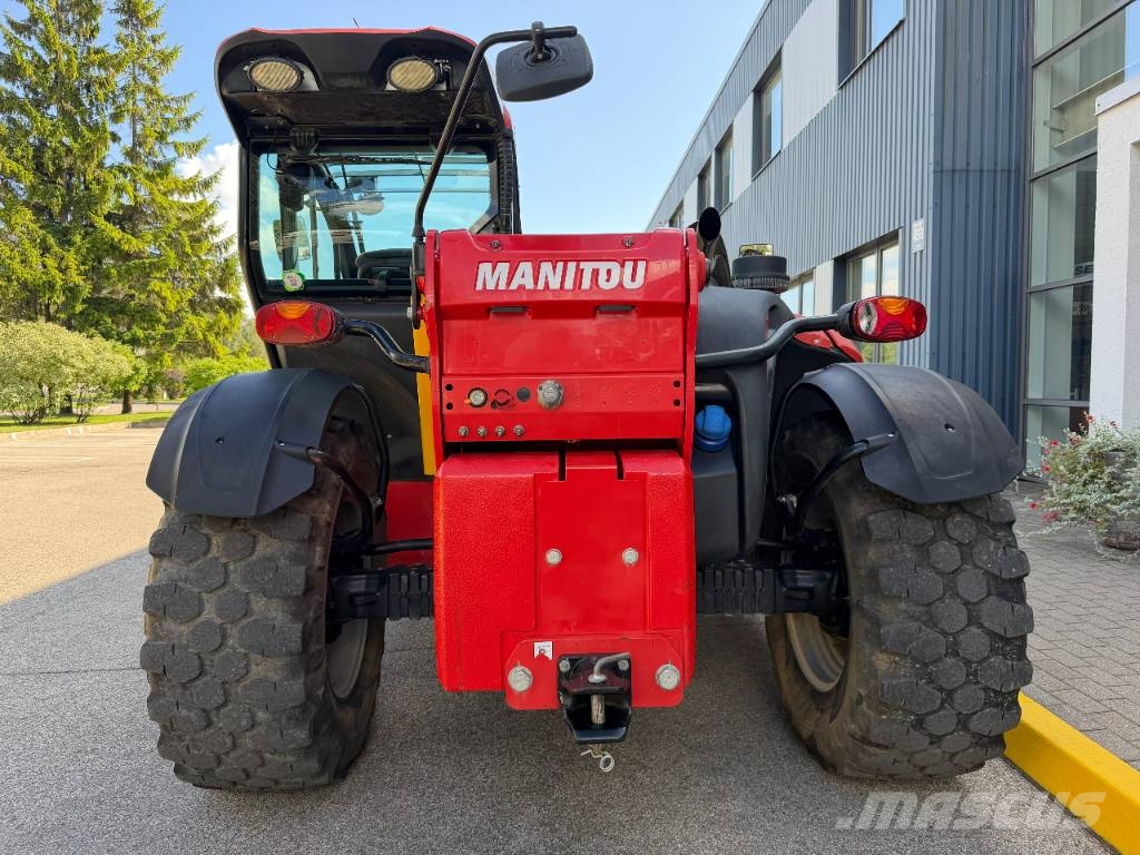 Manitou MLT 737-130 PS + معدات مناولة لأغراض الزراعة