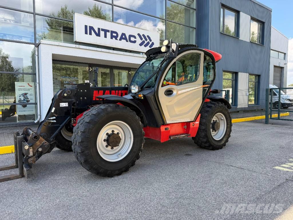 Manitou MLT 737-130 PS + معدات مناولة لأغراض الزراعة
