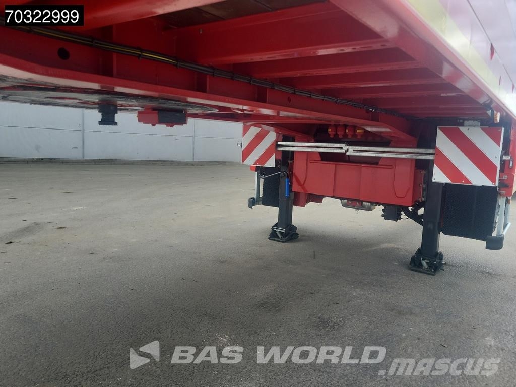 Schwarzmüller 3 axles NEW! 3x Steering Axles SAF Extendable Semirremolques de góndola rebajada