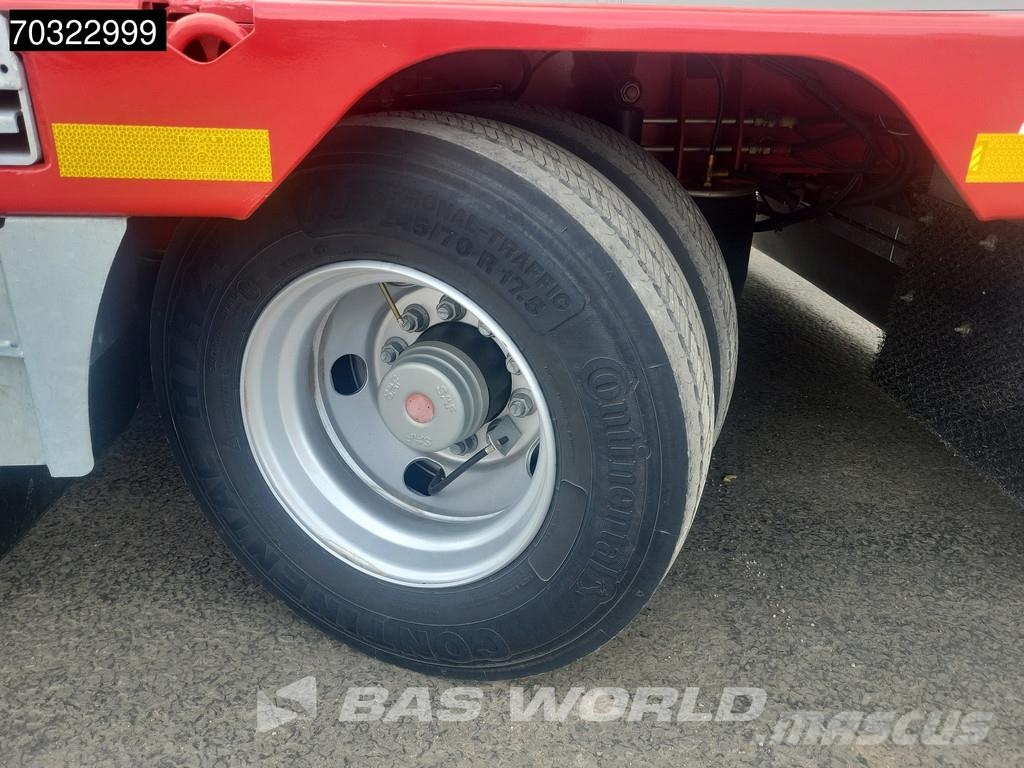 Schwarzmüller 3 axles NEW! 3x Steering Axles SAF Extendable Semirremolques de góndola rebajada