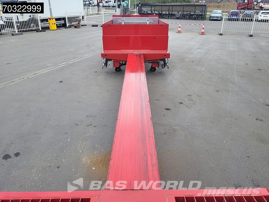 Schwarzmüller 3 axles NEW! 3x Steering Axles SAF Extendable Semirremolques de góndola rebajada