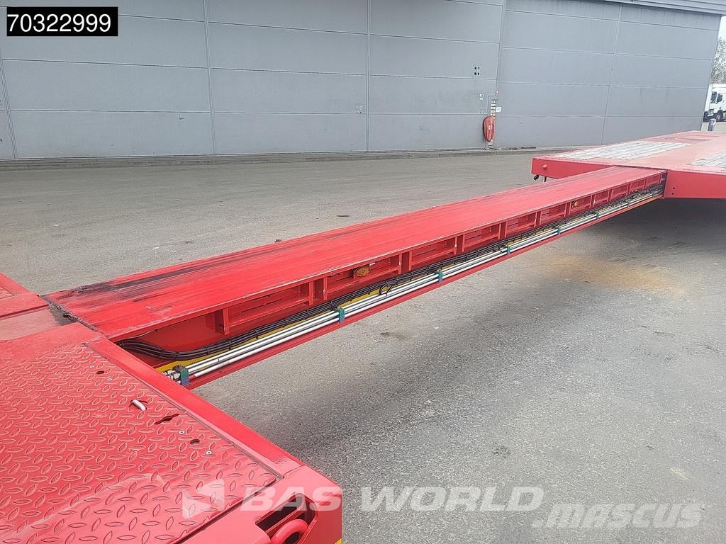 Schwarzmüller 3 axles NEW! 3x Steering Axles SAF Extendable Semirremolques de góndola rebajada
