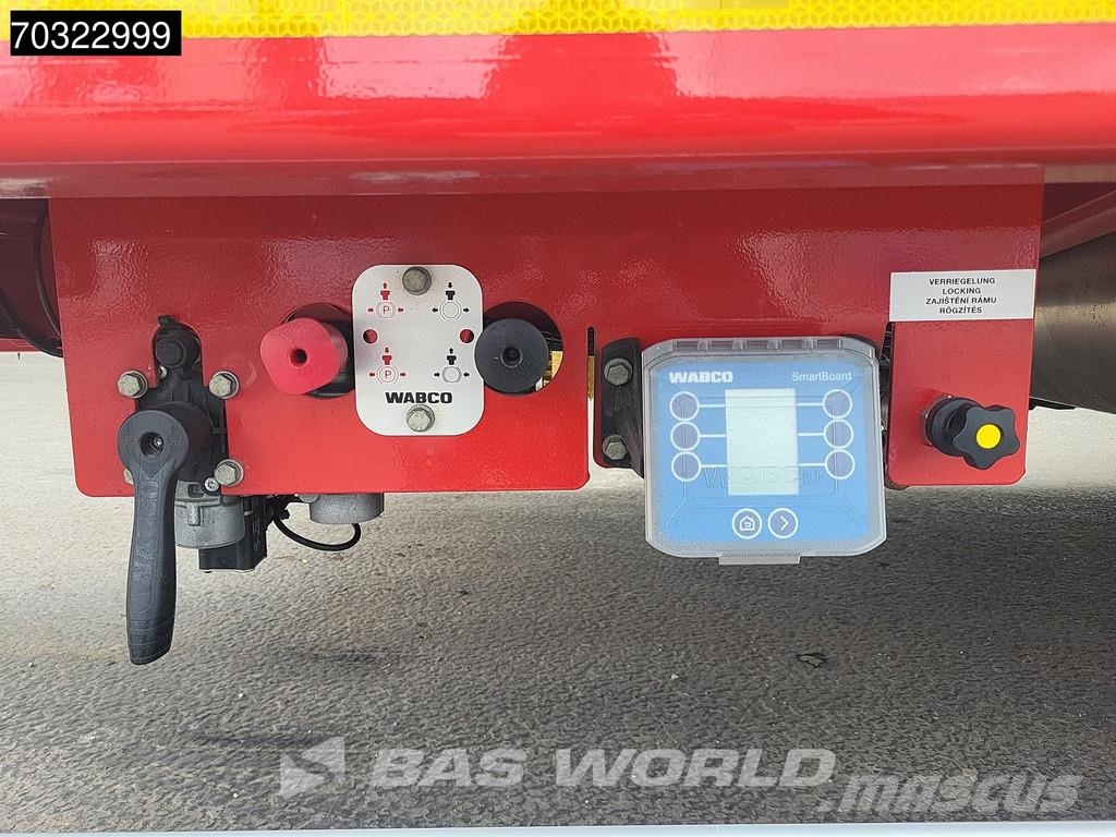 Schwarzmüller 3 axles NEW! 3x Steering Axles SAF Extendable Semirremolques de góndola rebajada