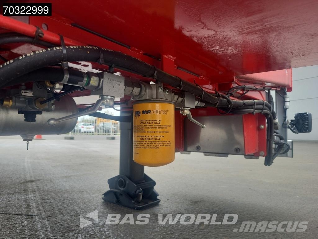 Schwarzmüller 3 axles NEW! 3x Steering Axles SAF Extendable Semirremolques de góndola rebajada