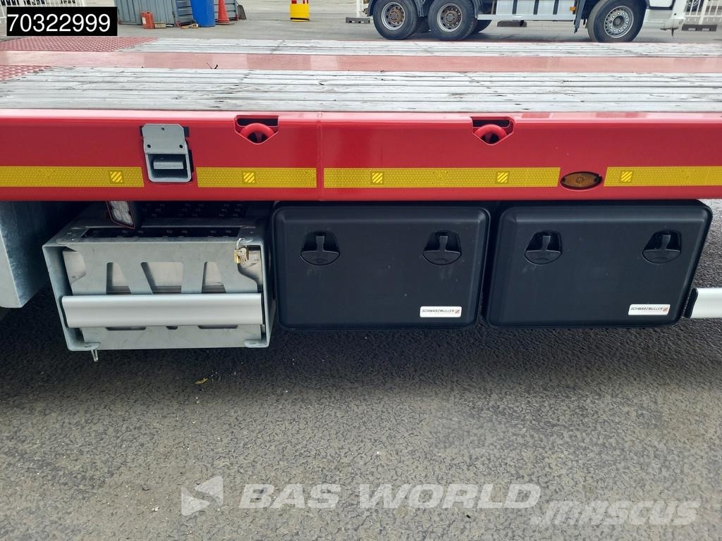 Schwarzmüller 3 axles NEW! 3x Steering Axles SAF Extendable Semirremolques de góndola rebajada